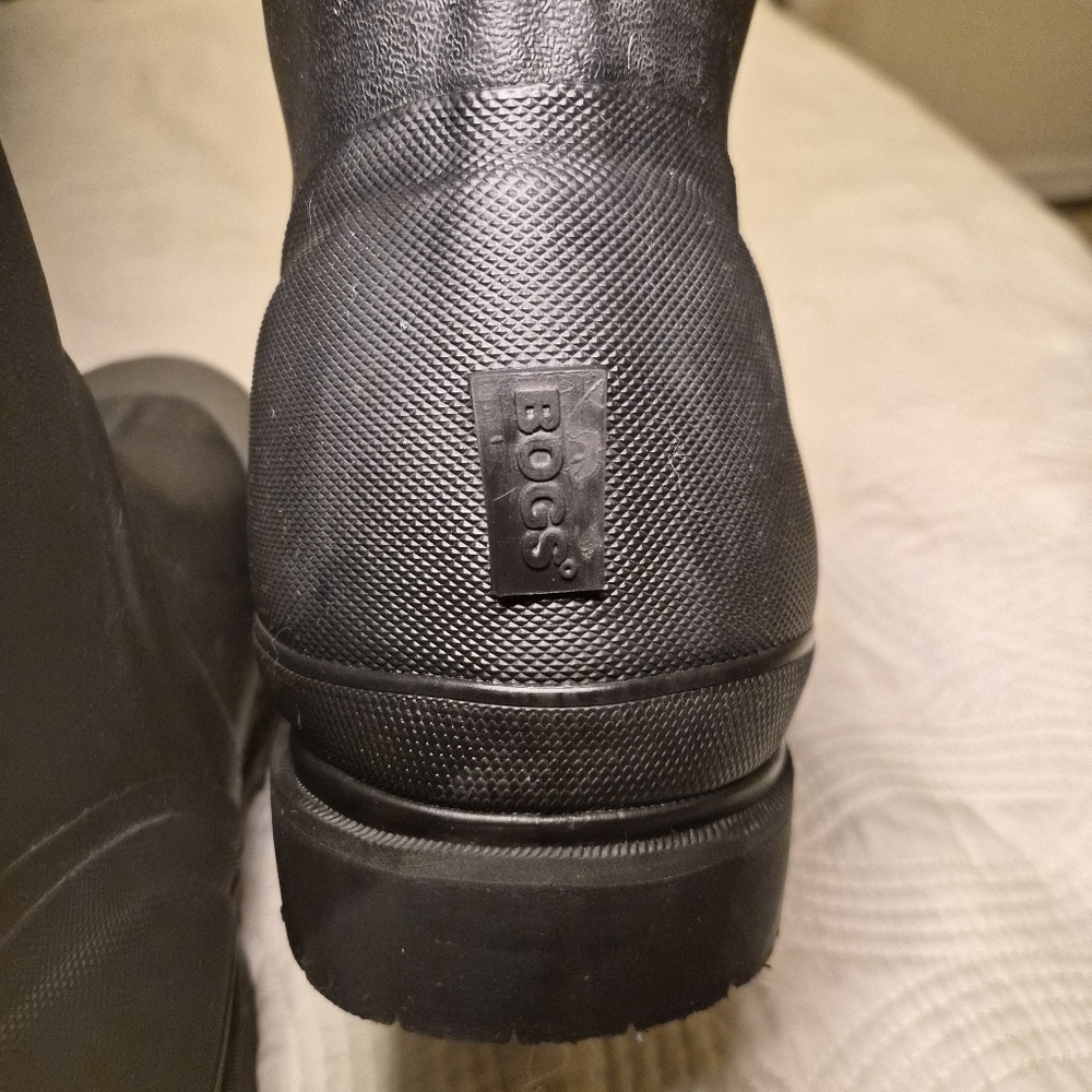VGUC Bogs Rancher Forge Steel Toe Work Boot Mens 9 Waterproof - Picture 12 of 15